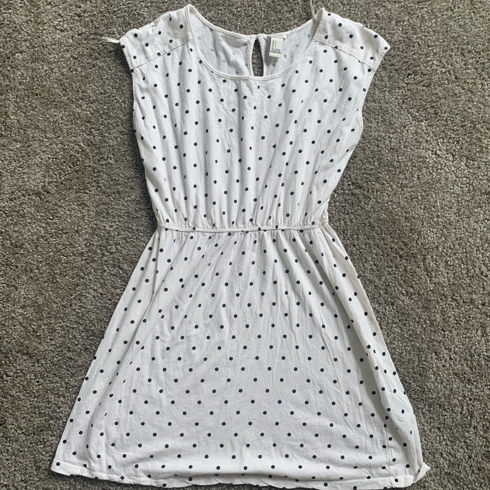 Forever 21 cotton polka dot dress